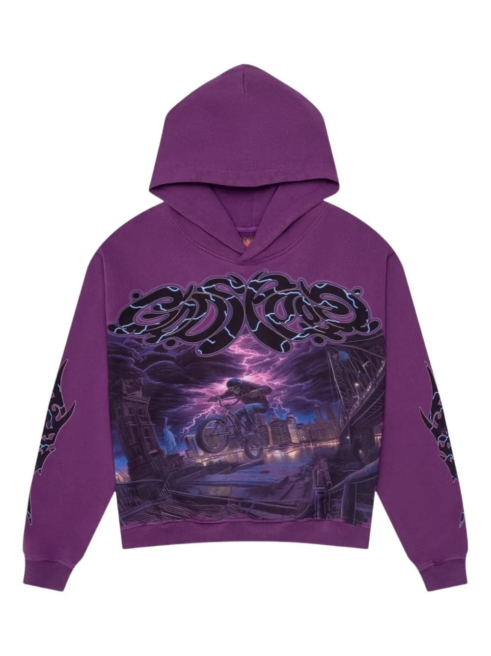 GODSPEED B.M.X. printed hoodie