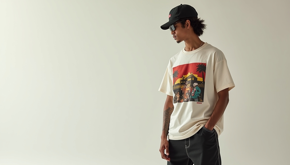 Godspeed New York streetwear banner - urban fashion campaign